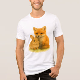 Camiseta Fox Kit e Bunny Buddies