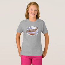 Fox Logo Color Girls T Shirt