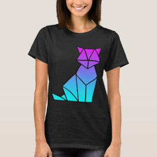 Camiseta Fox Lover Origami Vaporwave Aestética Retro Love A