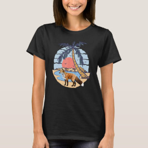 Camiseta Fox Lover Selva Vermelha Selvagem Selvagem Animal 