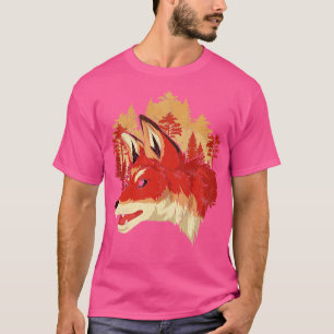 Camiseta Fox Lover Wildlife Animal Nature Forest Fox