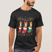 Fox Meias de Natal Feia Docinho de Natal Pajama