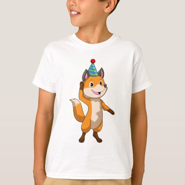 Camiseta Fox na Festa com chapéu da Festa (Frente)