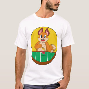 Camiseta Fox no Poker com batatas fritas