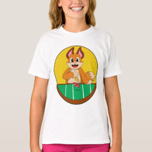 Camiseta Fox no Poker com batatas fritas