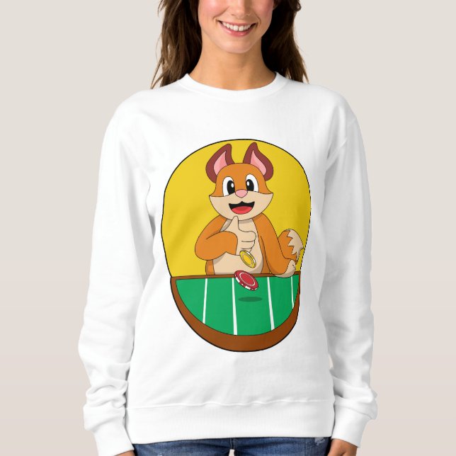 Camiseta Fox no Poker com batatas fritas (Frente)