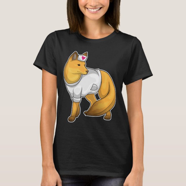 Camiseta Fox Nurse Heart (Frente)