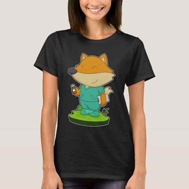 Camiseta Fox Nurse Medicine (Frente)