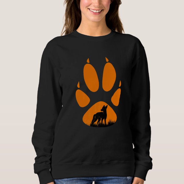 Camiseta Fox paw fox hunting hunt hunter  2 (Frente)