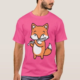 Camiseta Fox Playing Flute