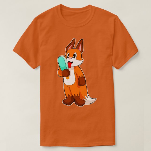 Camiseta Fox Popsicle (Frente do Design)