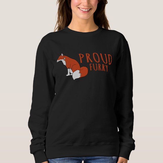 Camiseta Fox   Proud Furry Fox (Frente)
