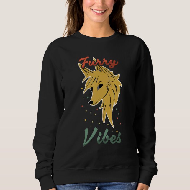 Camiseta Fox Proud Furry Tail Ear Furry Vibes Furry Person  (Frente)