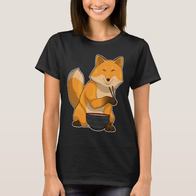 Camiseta Fox Ramen Bowl (Frente)