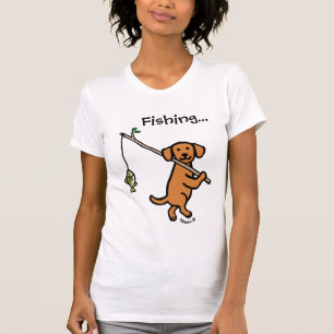 Camiseta Fox Red Labrador — Cartografia de Pesca