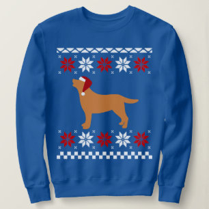 Camiseta Fox Red Labrador Silhouette Papais noeis Natal