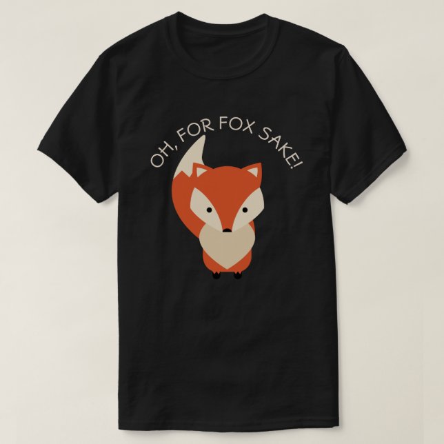 Camiseta Fox Sake (Frente do Design)