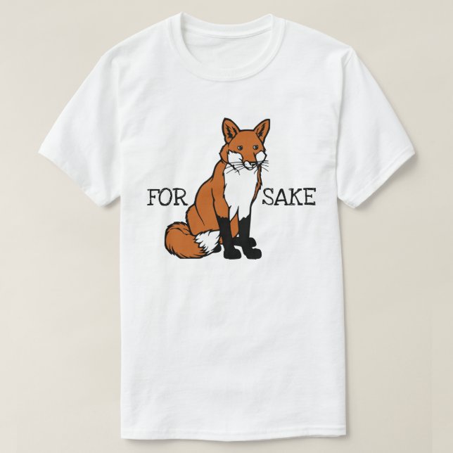 Camiseta Fox Sake (Frente do Design)
