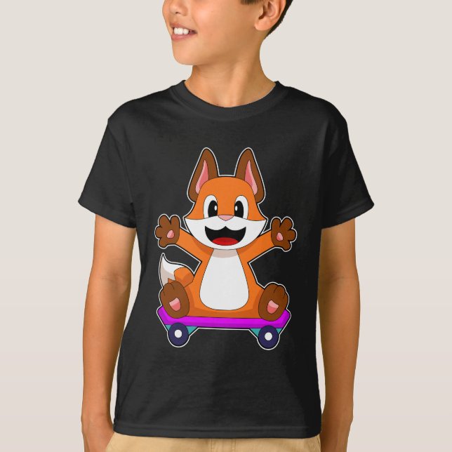 Camiseta Fox Skater (Frente)