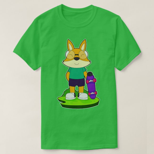 Camiseta Fox Skater (Frente do Design)