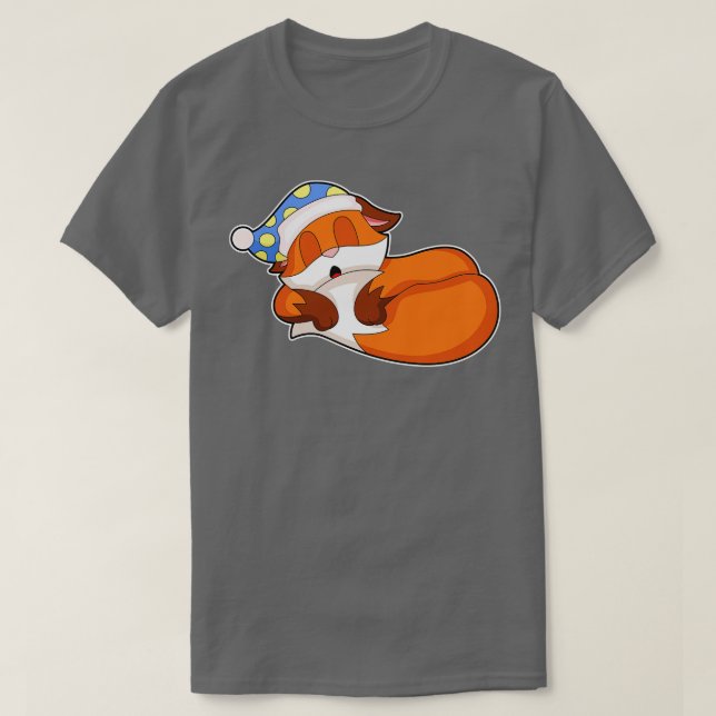 Camiseta Fox Sleing Nightcap (Frente do Design)