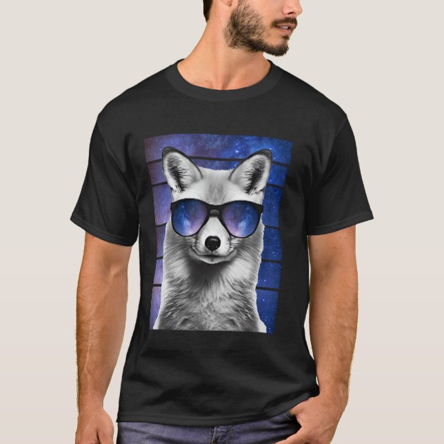 Camiseta Fox Space Glass Galaxy Sunglass Memória (Frente)