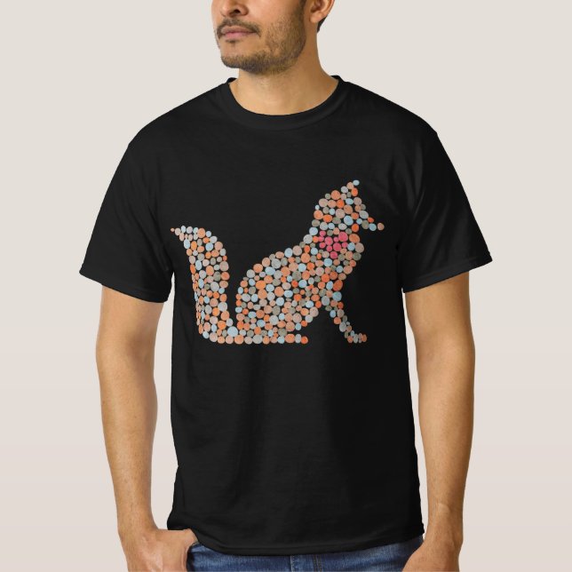 Camiseta Fox T Shirt Colorida (Frente)