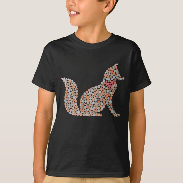 Camiseta Fox T Shirt Colorida (Frente)