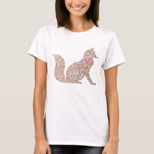 Camiseta Fox T Shirt Colorida