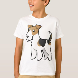 Camiseta Fox Terrier do fio dos desenhos animados