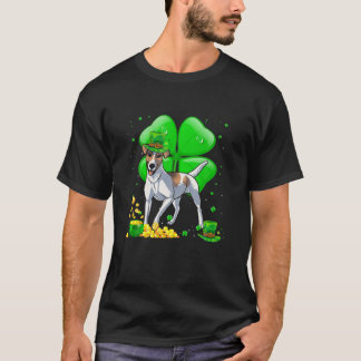 Camiseta Fox Terrier Dog Lucky Charm Rua.