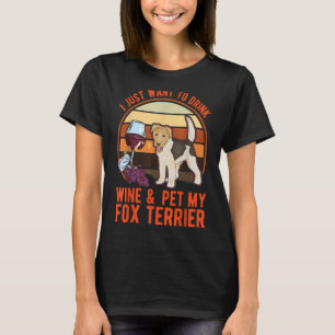 Camiseta Fox Terrier E Vinho Fox Terrier