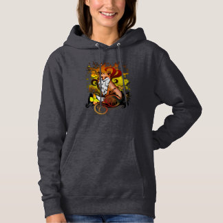 Camiseta Fox Woodland Women’s Hoodie in Cozy Autumn
