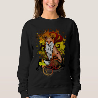 Camiseta Fox Woodland Women’s Sweatshirt in Cozy Autumn