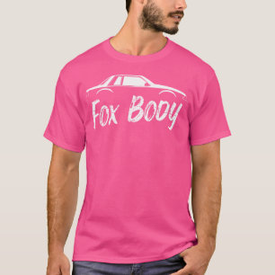 Camiseta Foxbody Notchback 50 American Stang Muscle Car Não