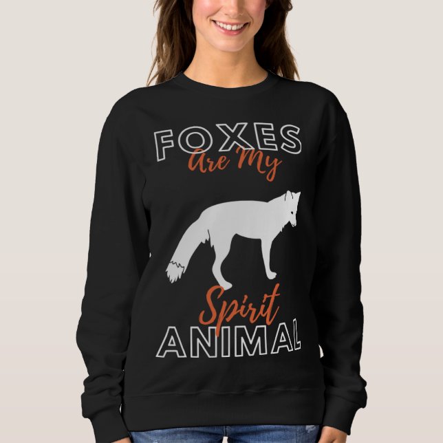Camiseta Foxes Are My Spirit Animal Forest Animal   Fox (Frente)