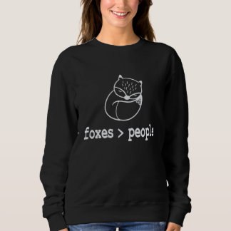 Camiseta Foxs Love Animals more than People
