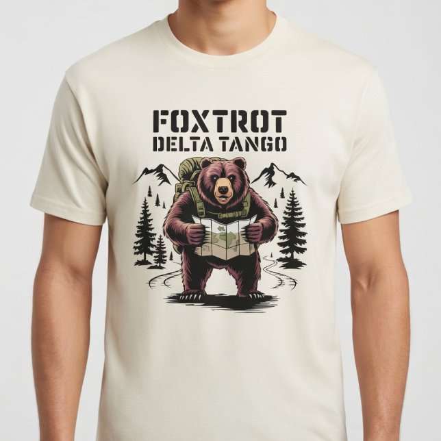 Camiseta Foxtrot Delta Tango (Criador carregado)