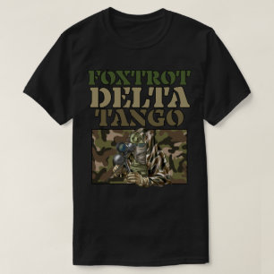 Camiseta Foxtrot Delta Tango Camouflage