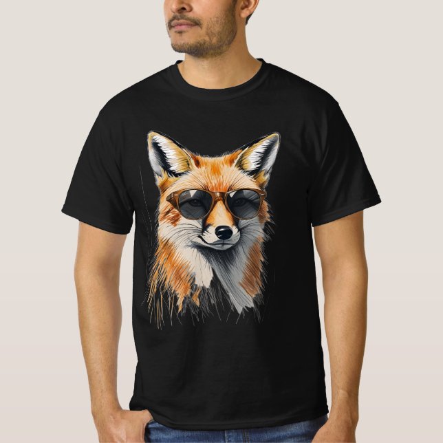 Camiseta Foxy e sem incomodar: Legal Fox Graphic (Frente)