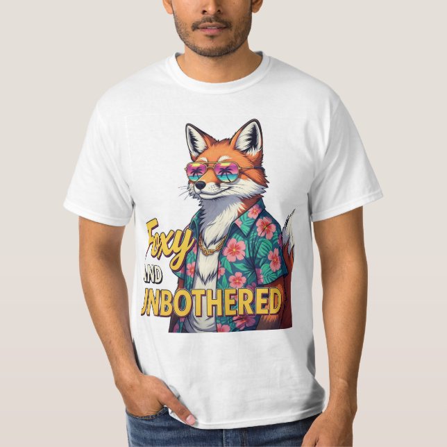Camiseta Foxy e sem incomodar: Legal Fox Graphic (Frente)