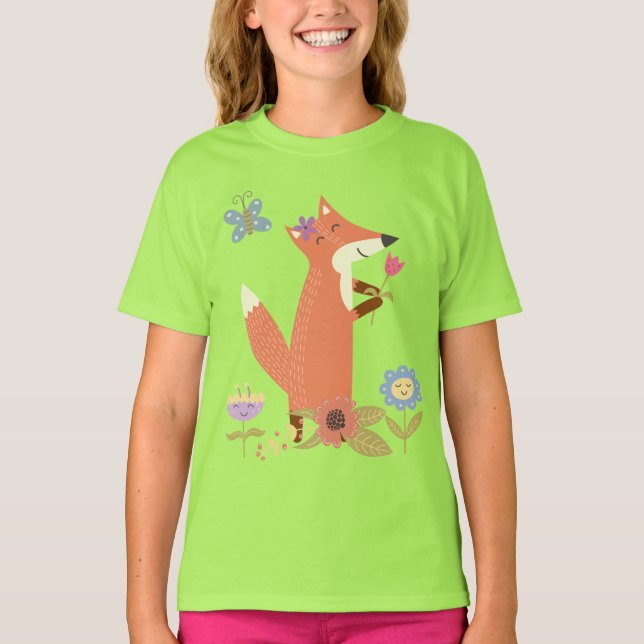 Camiseta Foxy Forest Tirt Fox (Frente)