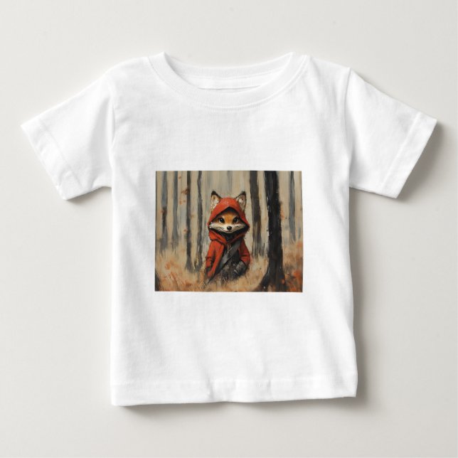 Camiseta foxy fox le petit renard malin  (Frente)