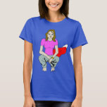 Camiseta foxy girl<br><div class="desc">a girl with a fox tail</div>