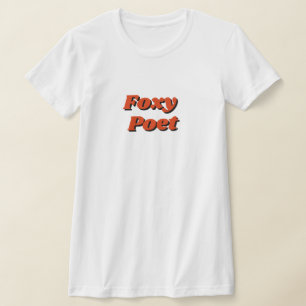 Camiseta "Foxy Poet"