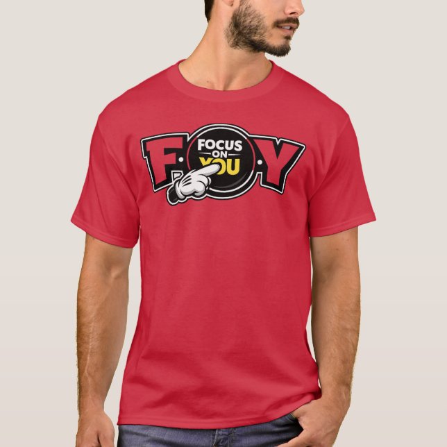 Camiseta FOY - Focus On You (Frente)