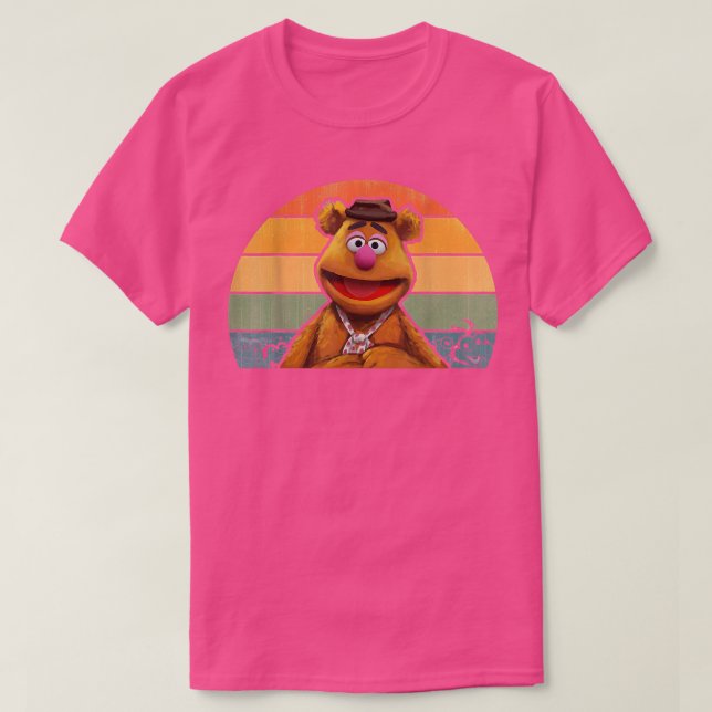Camiseta Fozzie Wocka Bear Retro (Frente do Design)