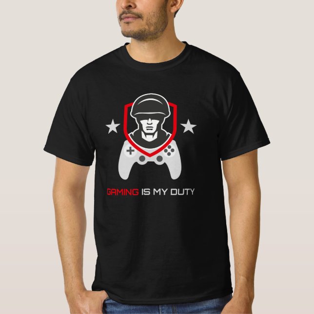 Camiseta FPS Gamer On Duty (Frente)