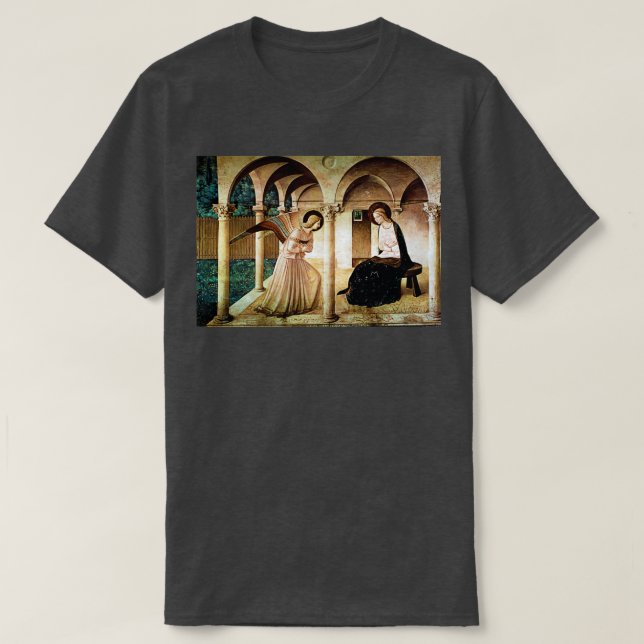 Camiseta Fra Angelico The Annunciation (Frente do Design)