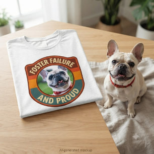 Camiseta Fracasso na Adoção Temporária e Presente de Foto d